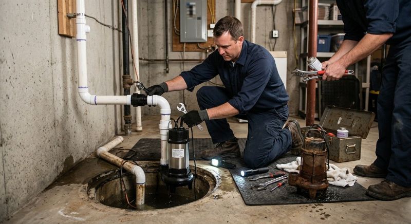 Ejector Pump Installation in Framingham, MA