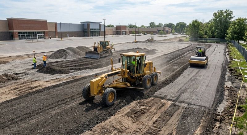 Parking Lot Gravel Repair in Heber City, UT