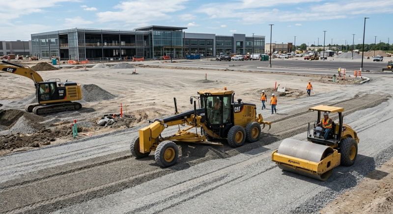 Parking Lot Gravel Repair in Orem, UT